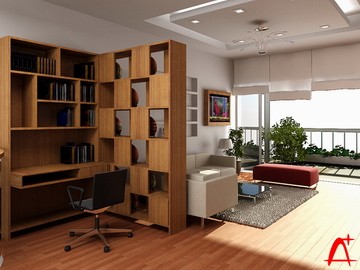 Phong cách hiện đại , Không gian sáng tạo , Đồ đạc tiện ích !