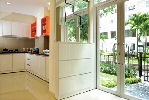 Nội thất căn hộ tầng 1 chung cư